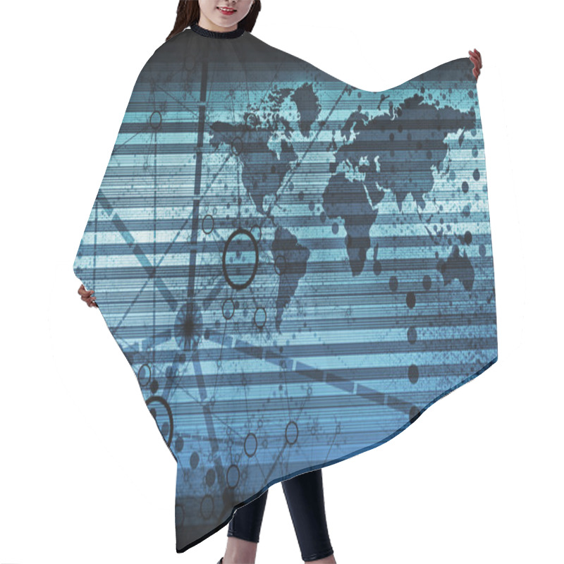 Personality  Surveillance Hair Cutting Cape