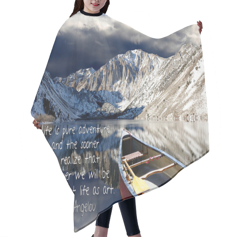 Personality  Reflective Convict Lake Hair Cutting Cape