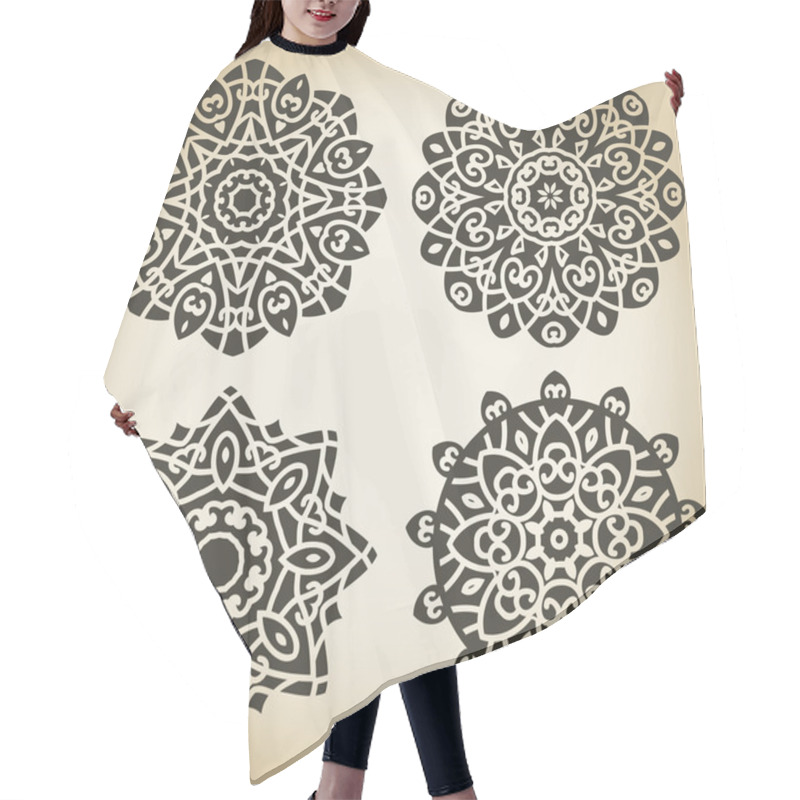 Personality  Mandala Hair Cutting Cape