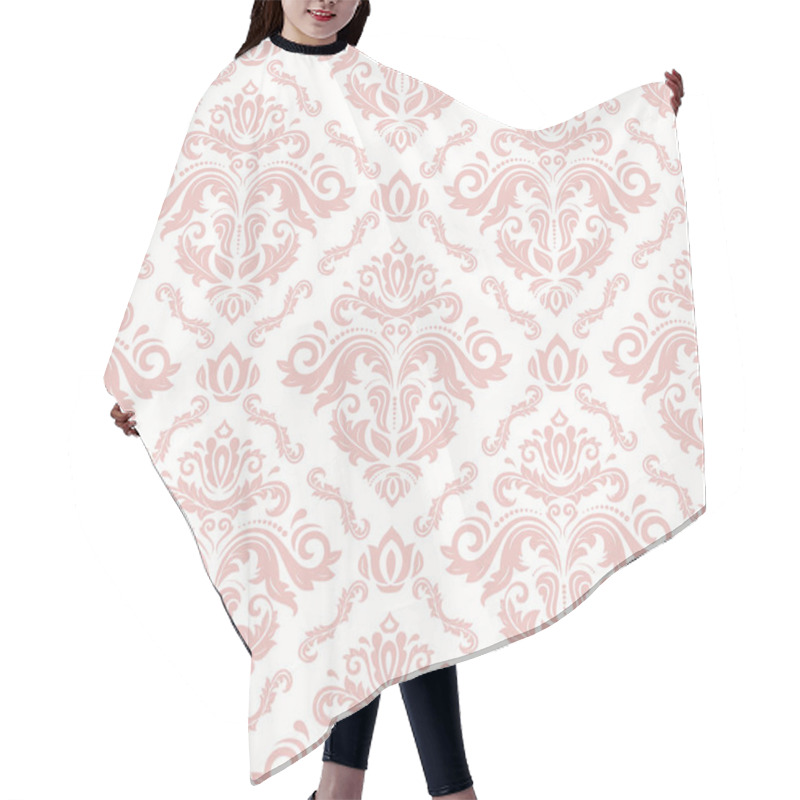 Personality  Seamless Damask Pattern Hair Cutting Cape