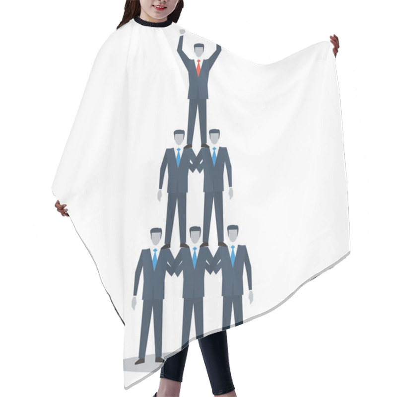 Personality  Management Pyramid Hair Cutting Cape