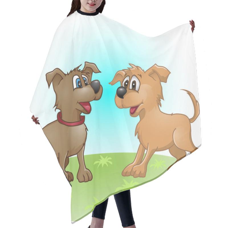 Personality  Funny Dog Hair Cutting Cape