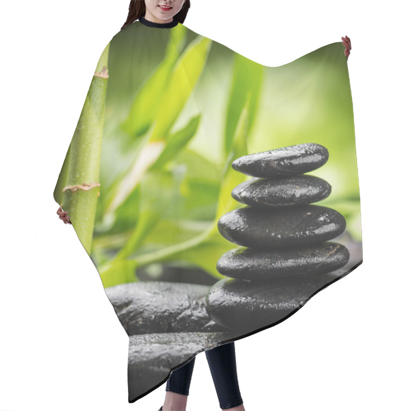 Personality  Zen Basalt Stones Hair Cutting Cape