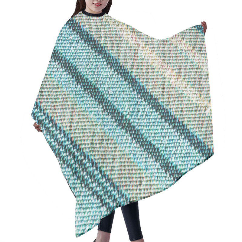 Personality  Full Frame Image Of Textile Fabric With Abstract Pattern Background Hair Cutting Cape