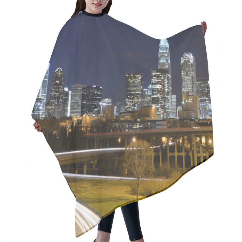 Personality  Charlotte Skyline Hair Cutting Cape