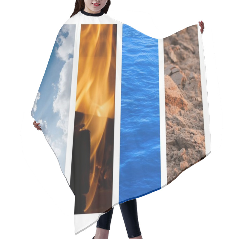 Personality  The Four Elements Hair Cutting Cape