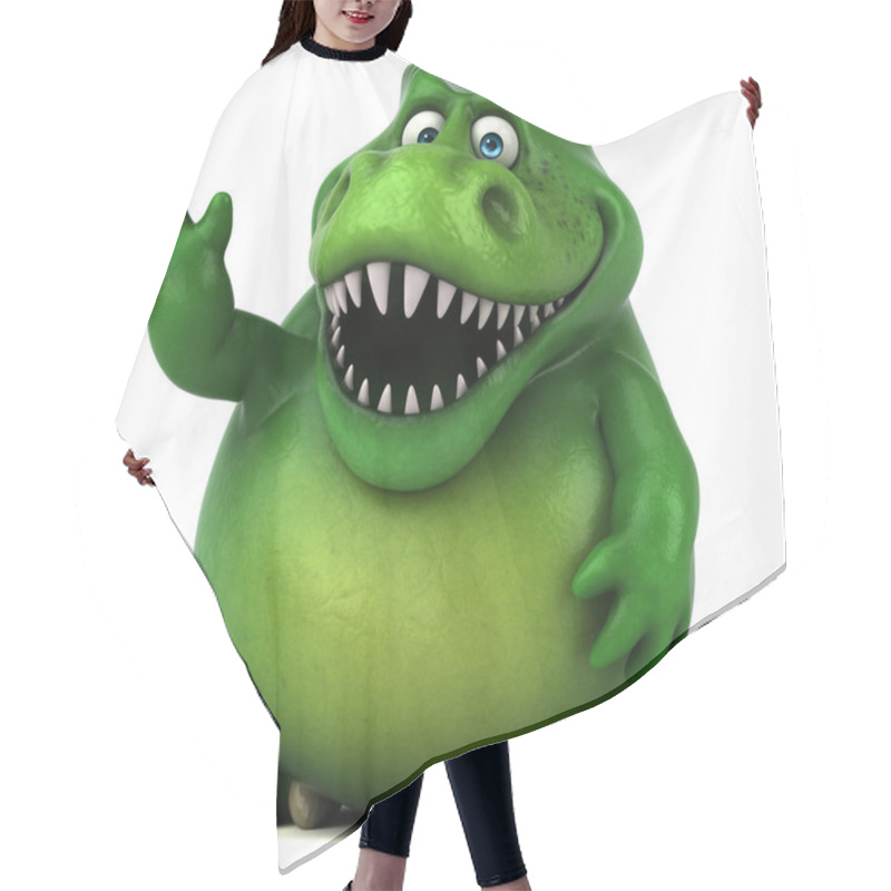 Personality  Fun Dinosaur  Illustration Hair Cutting Cape