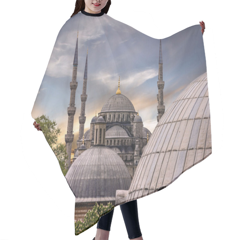 Personality  Blue Mosque Sultanahmet, Istanbul, Turkey Hair Cutting Cape