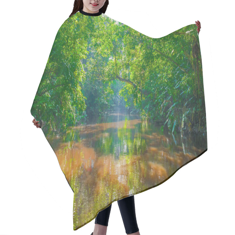 Personality  Amazon Jungle Hair Cutting Cape