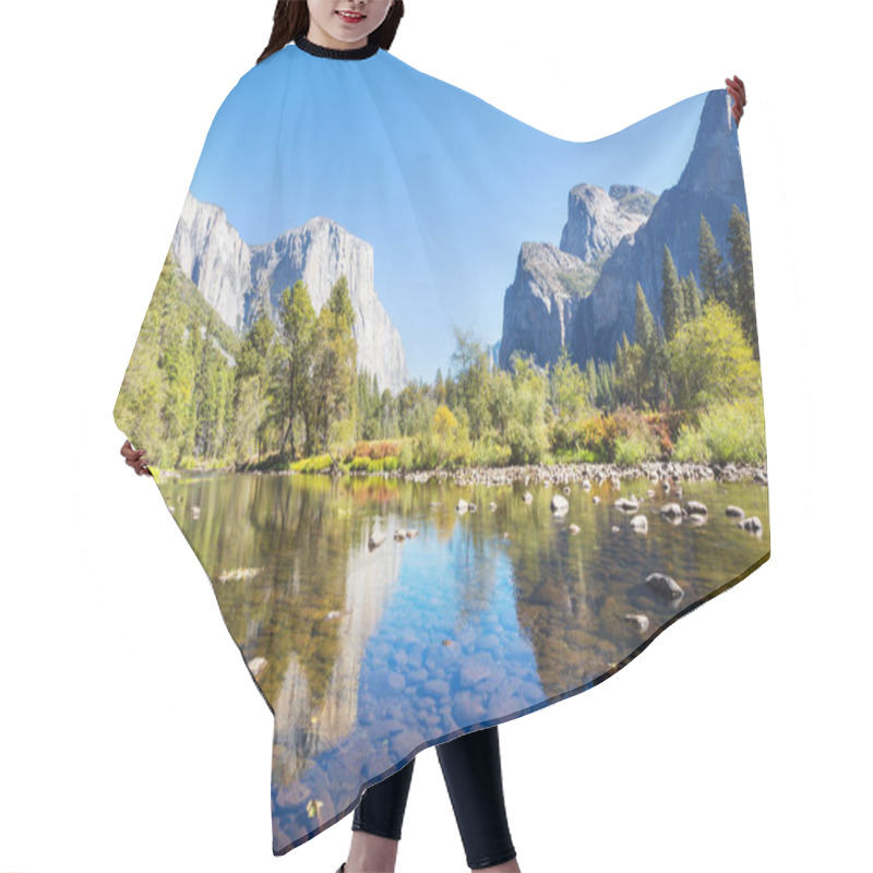 Personality  Beautiful Yosemite National Park Landscapes, California Hair Cutting Cape