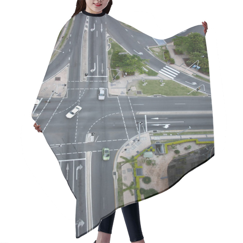 Personality  Intersection Hair Cutting Cape