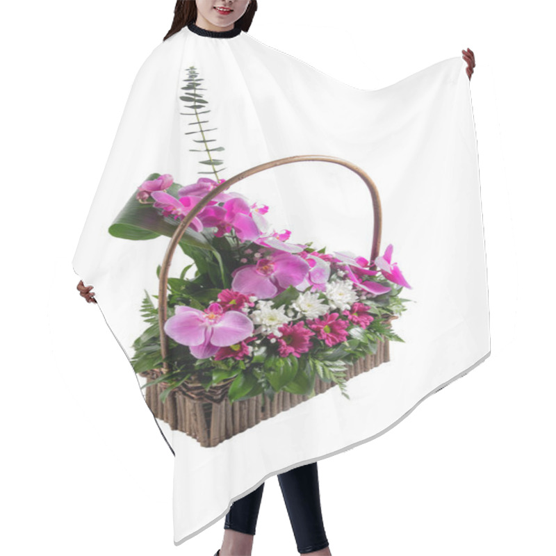 Personality  Bouquet Arrangement Hair Cutting Cape