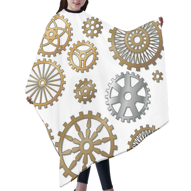 Personality  The Gears Hair Cutting Cape