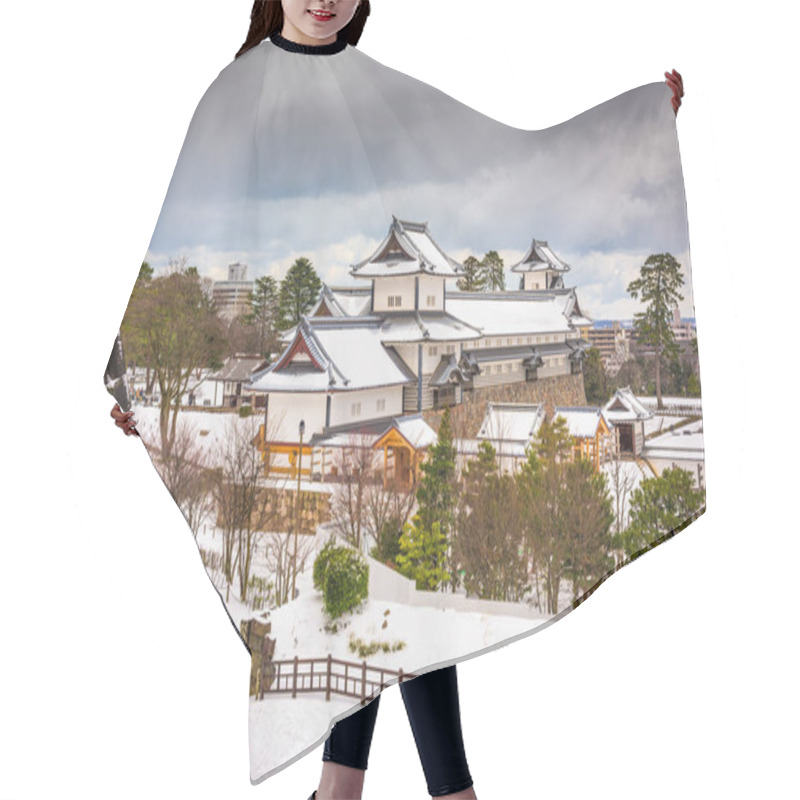 Personality  Kanazawa Castle In Japan Hair Cutting Cape