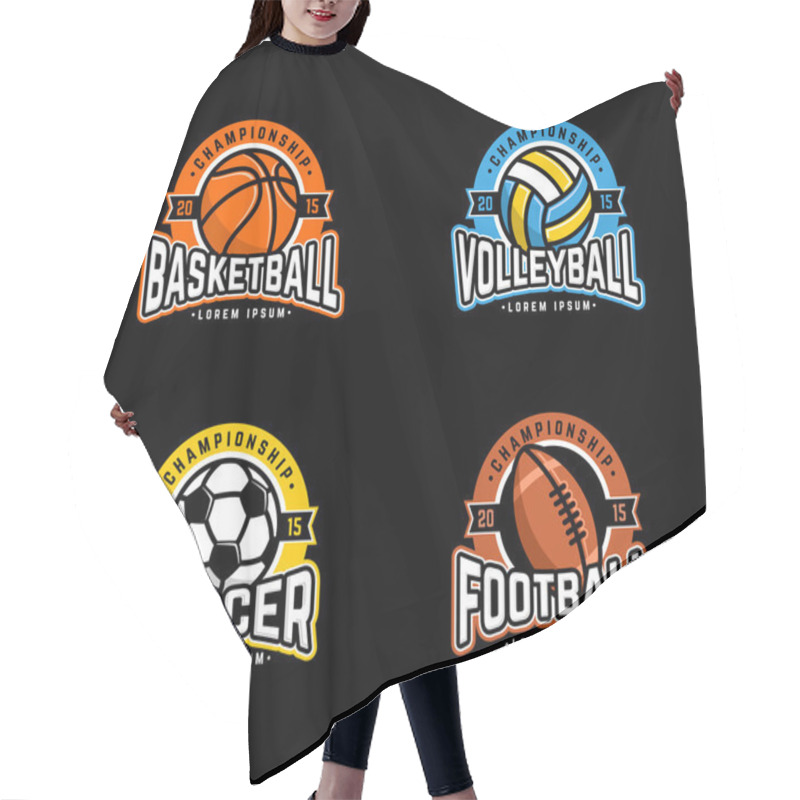 Personality  SportBadge Hair Cutting Cape