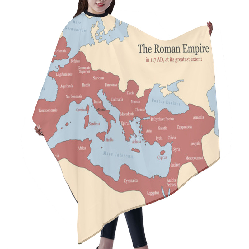 Personality  Roman Empire Provinces Hair Cutting Cape