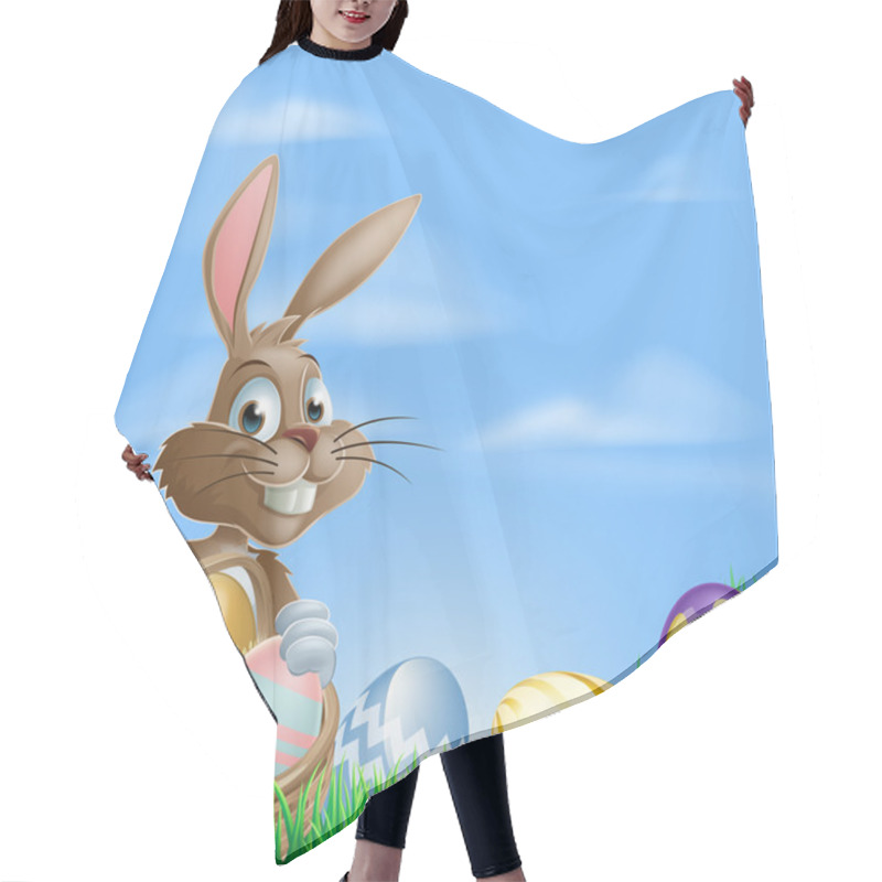 Personality  Easter Background Scene Hair Cutting Cape