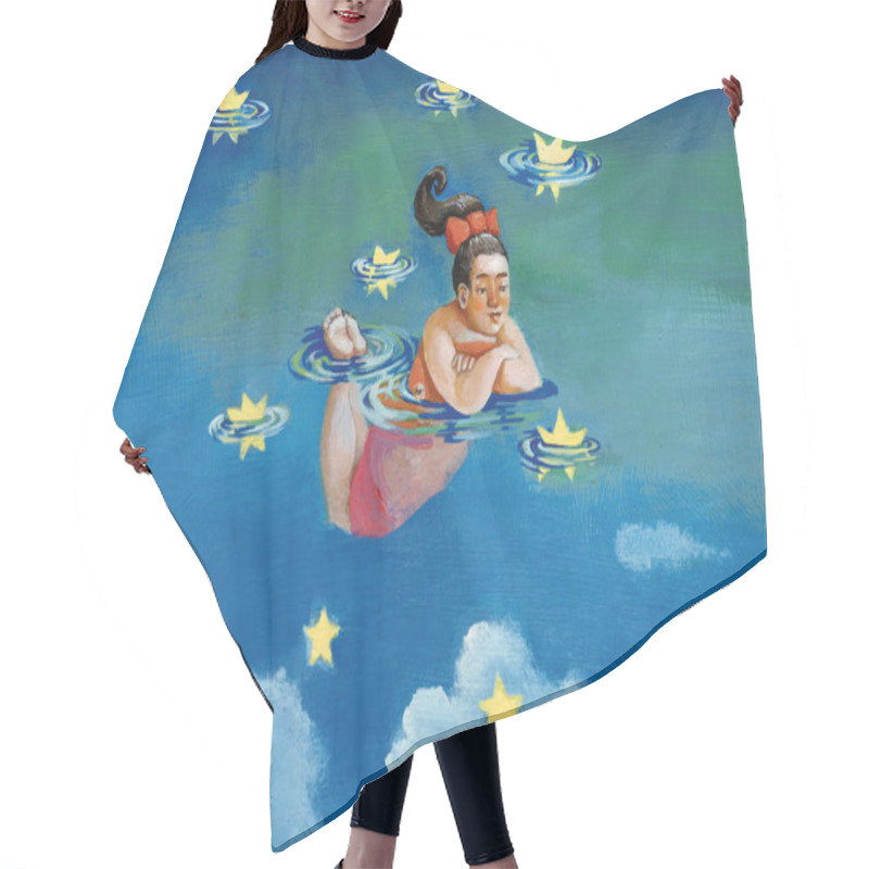 Personality  Lost In The Stars  Hair Cutting Cape