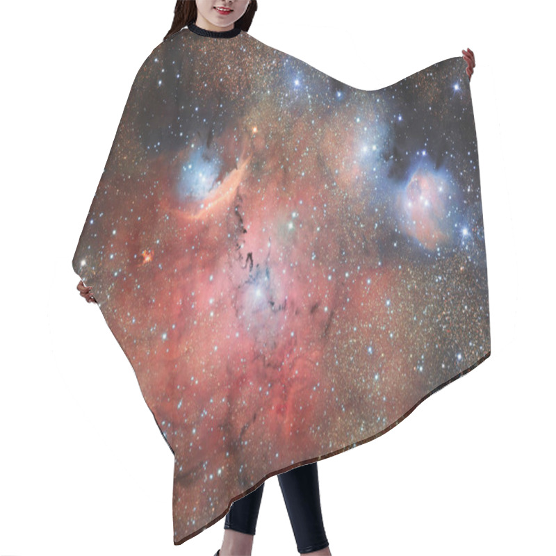 Personality  Sharpless 29 In Constellation Sagittarius, A Cosmic Stellar Nursery. Hair Cutting Cape