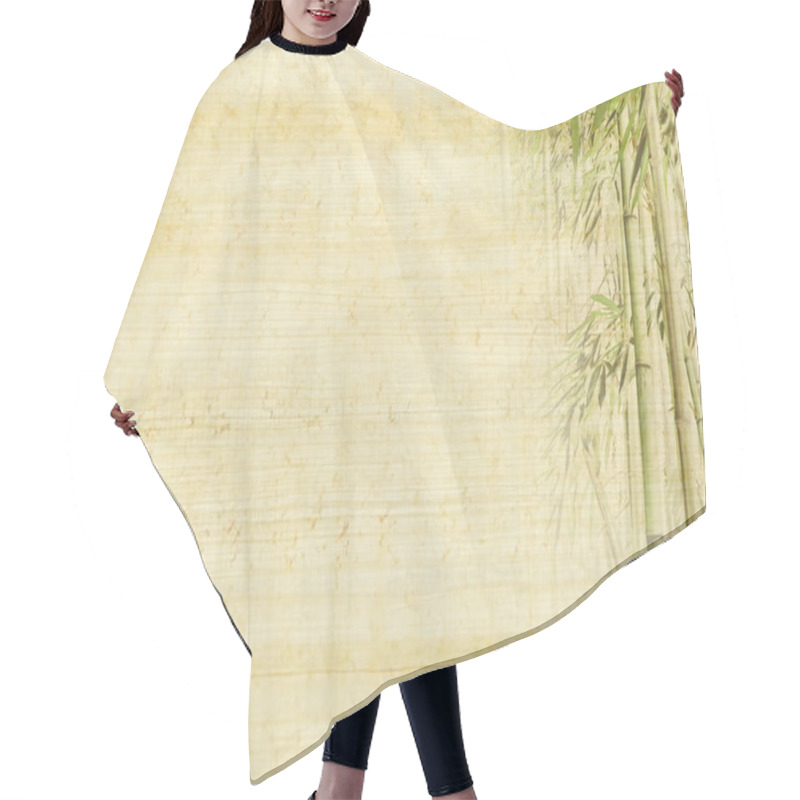 Personality  Bamboo Background Hair Cutting Cape