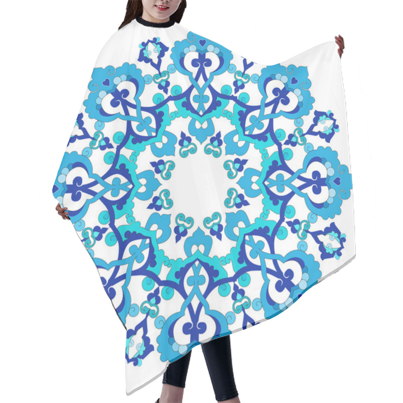 Personality  Blue Oriental Ottoman Design Thirty-three Hair Cutting Cape