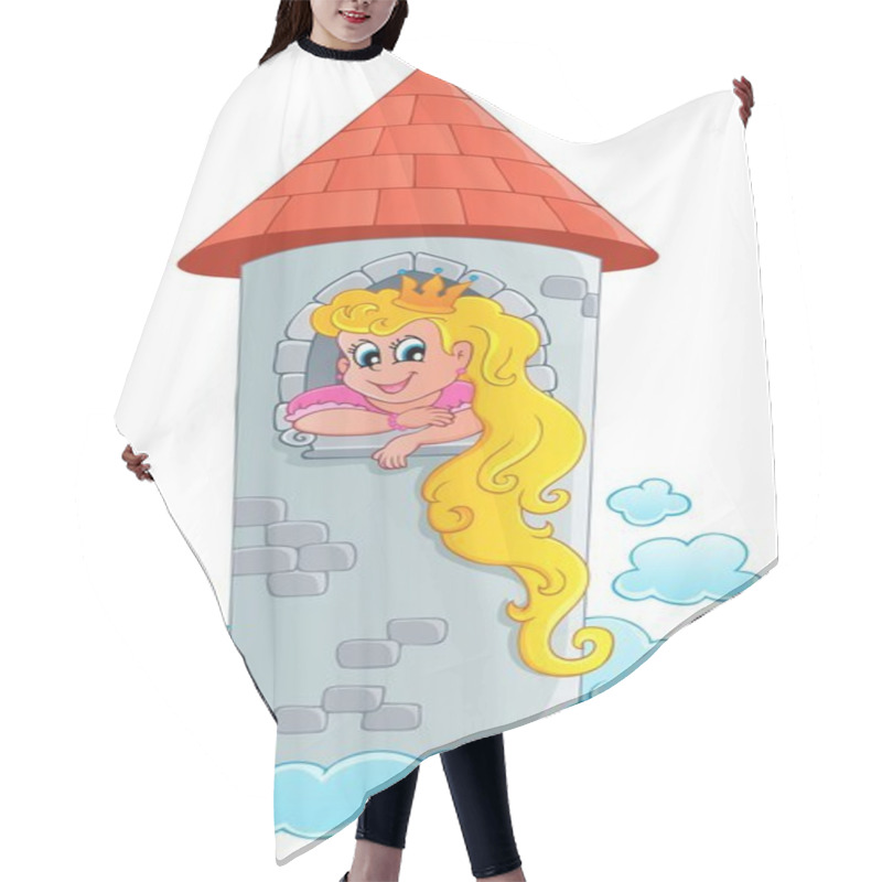 Personality  Fairy Tale Theme With Princess 1 Hair Cutting Cape