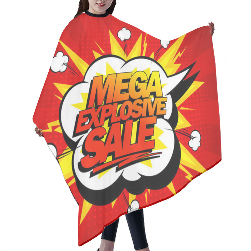 Personality  Mega Explosive Sale Design. Hair Cutting Cape