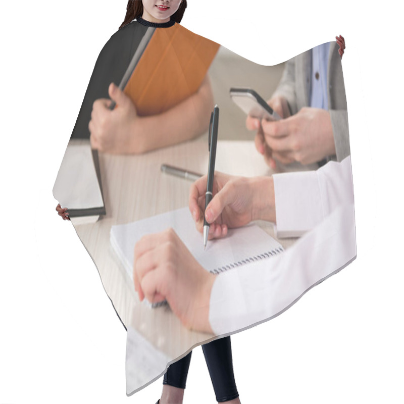 Personality  Children Working With Papers   Hair Cutting Cape