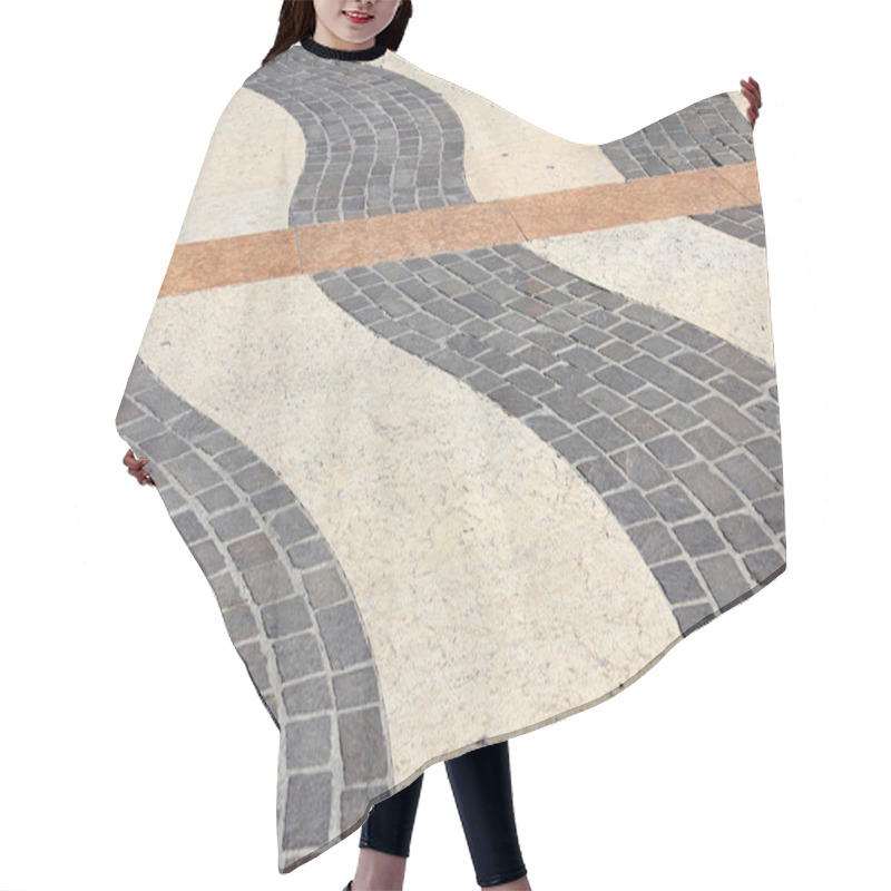 Personality  Decorative Paving Stones Hair Cutting Cape