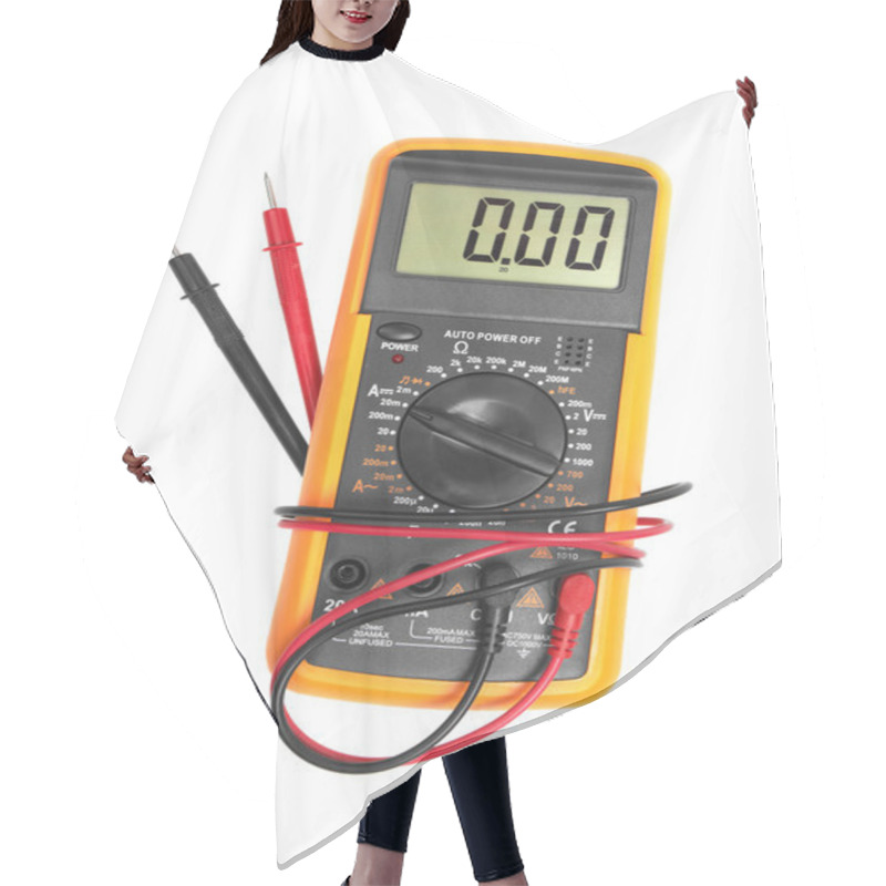 Personality  Digital Multimeter Hair Cutting Cape