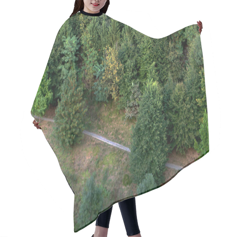 Personality  Path In The Park Hair Cutting Cape