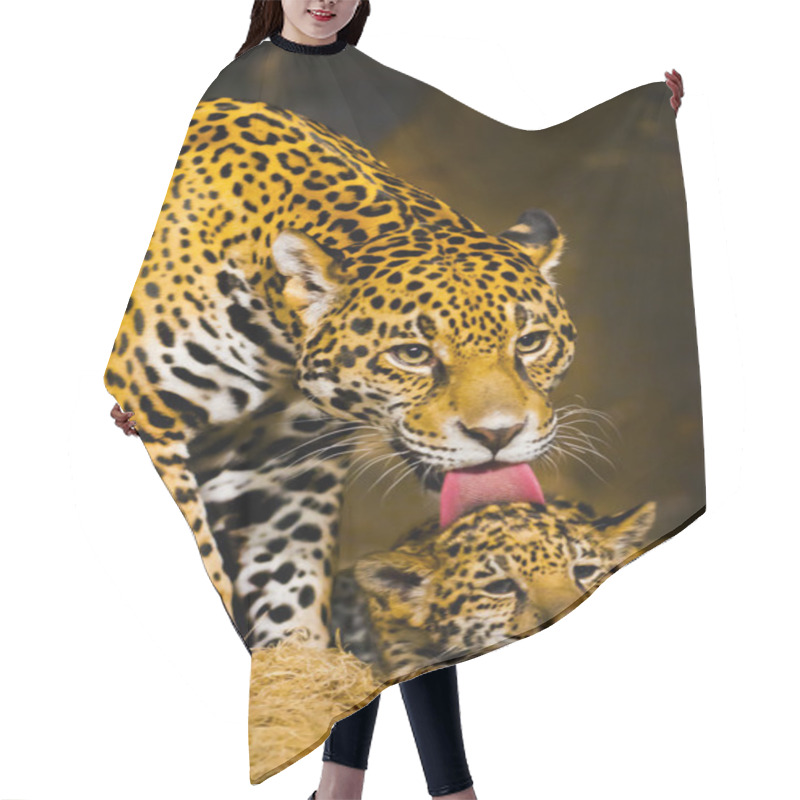 Personality  Jaguar Cubs Hair Cutting Cape