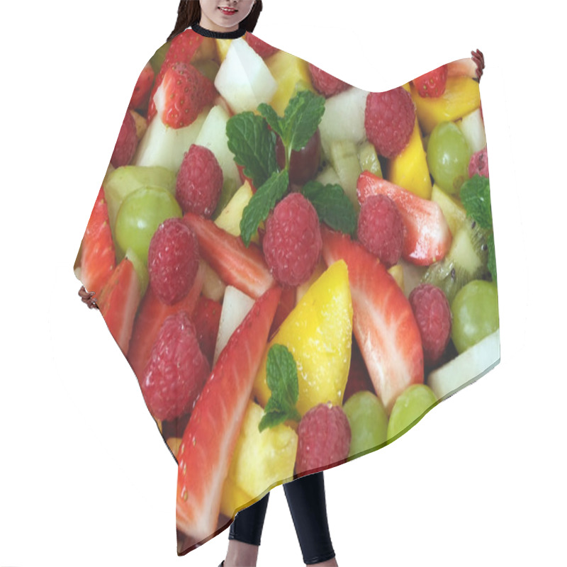 Personality  Fruit Salad Hair Cutting Cape