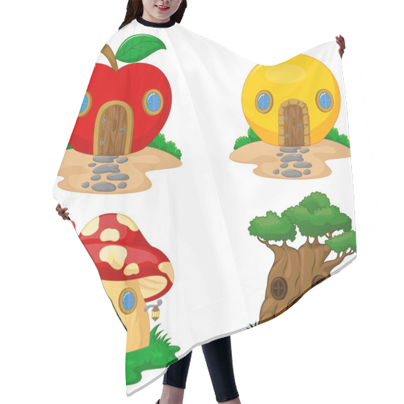 Personality  Fantasy House Collection Hair Cutting Cape