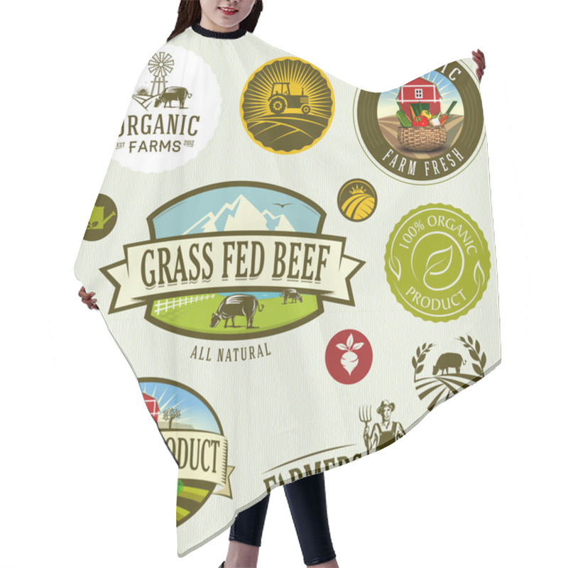 Personality  Organic & Farm Hair Cutting Cape