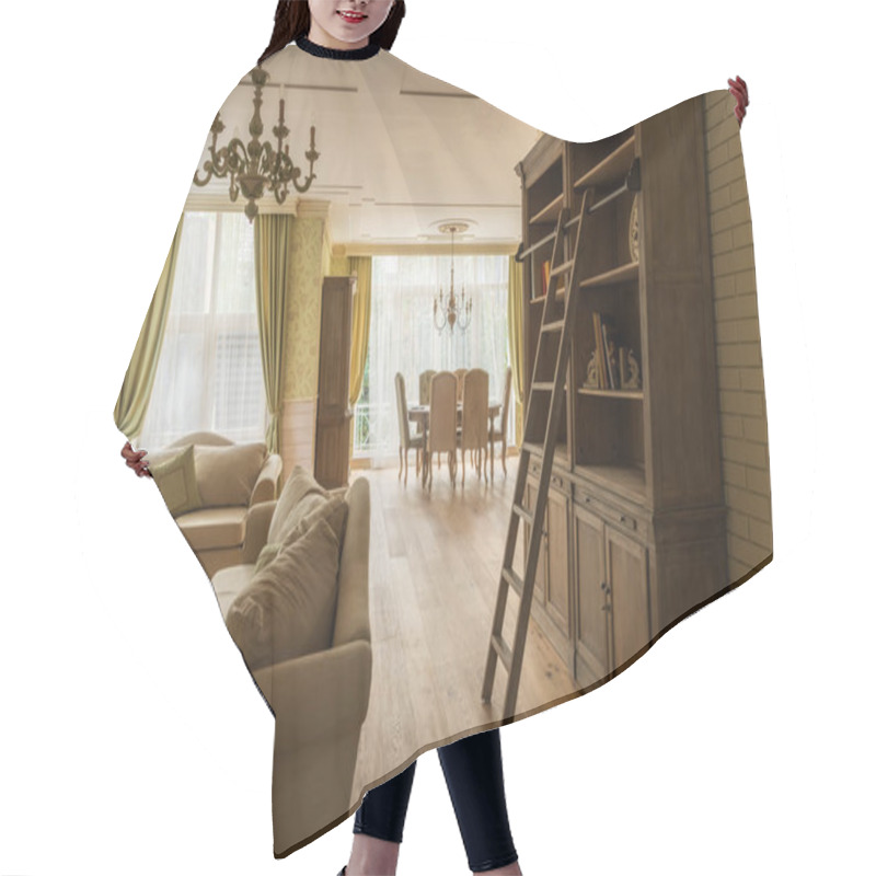 Personality  Living Room Interior Hair Cutting Cape