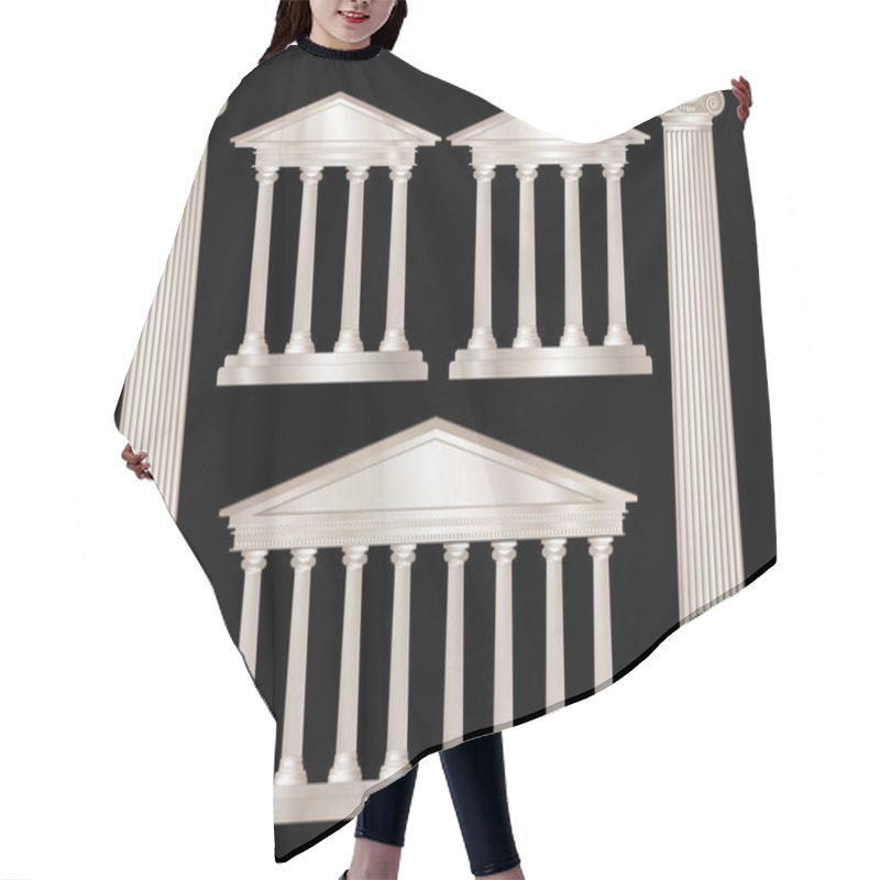 Personality  Greek Columns Hair Cutting Cape