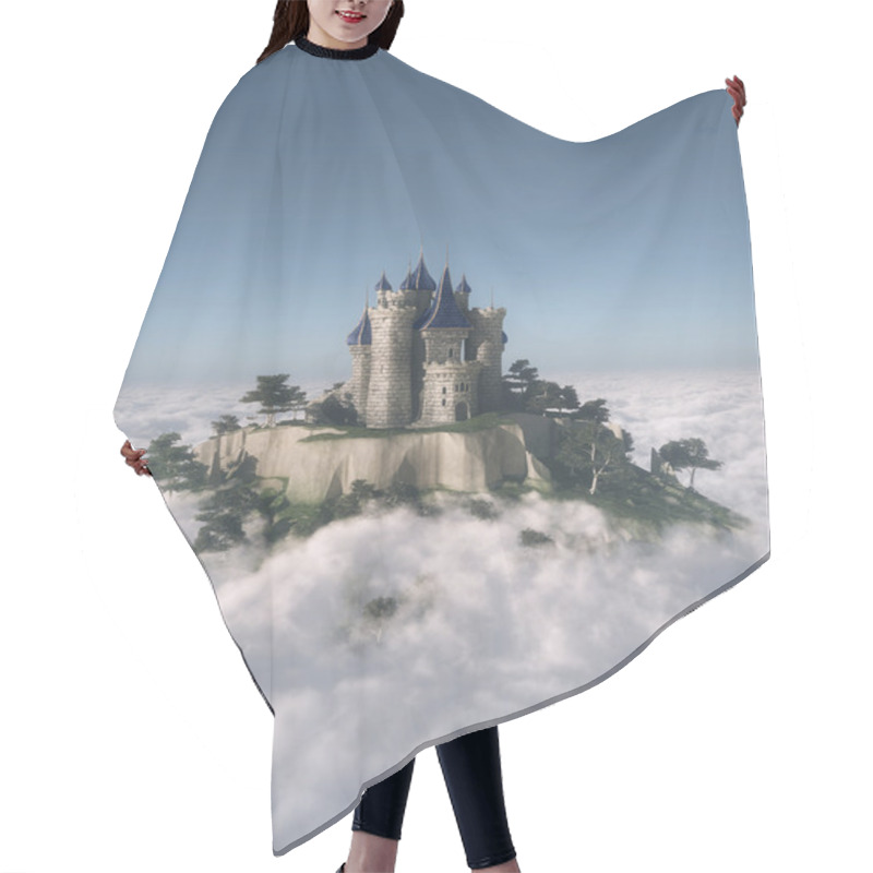 Personality  Castle In The Clouds Hair Cutting Cape