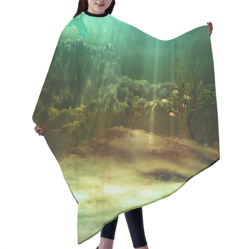 Personality  Underwater Hair Cutting Cape