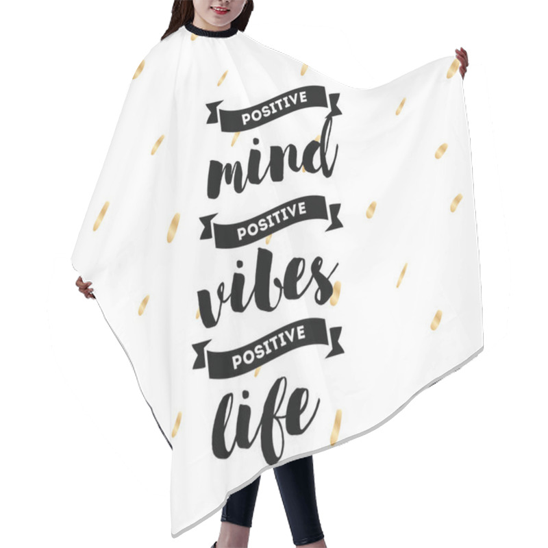 Personality  Typography For Poster, Invitation, Greeting Card Or T-shirt. Hair Cutting Cape