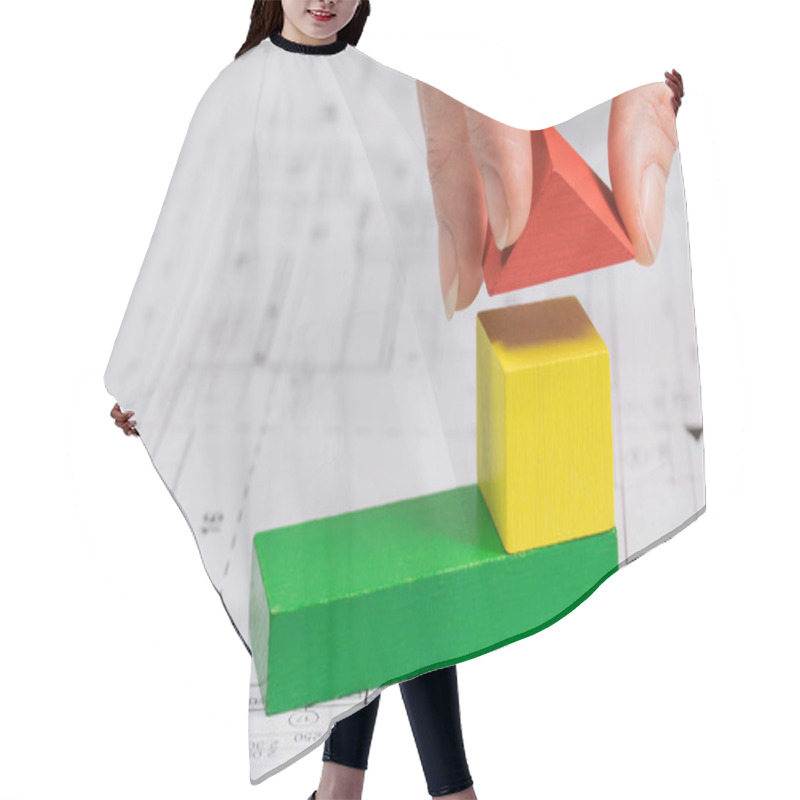 Personality  The Concept Of Building A House Hair Cutting Cape