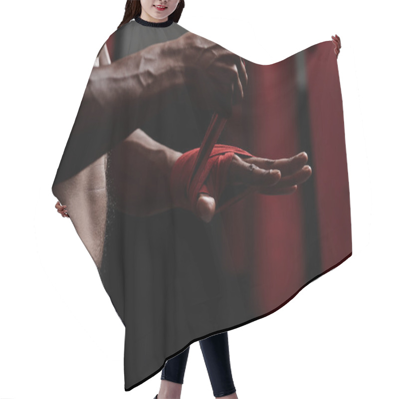 Personality  Boxer Protection Hair Cutting Cape