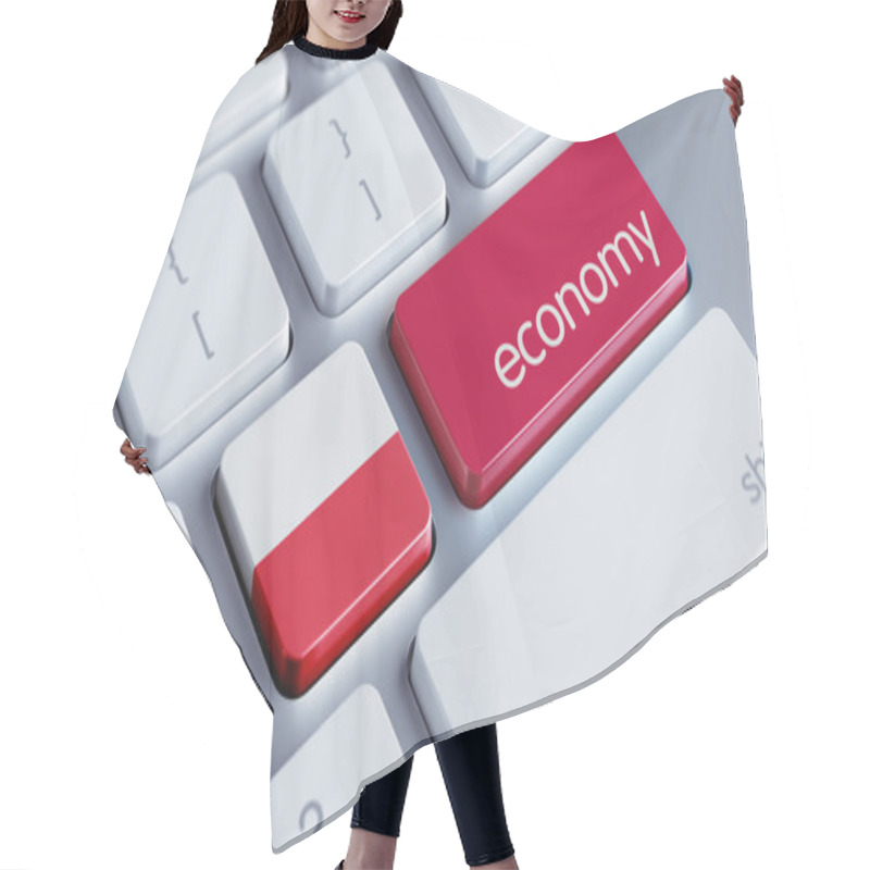 Personality  Poland Economy Concept Hair Cutting Cape