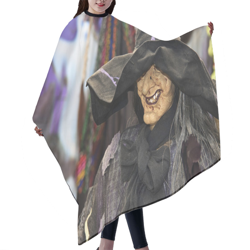 Personality  Halloween Witch Hair Cutting Cape