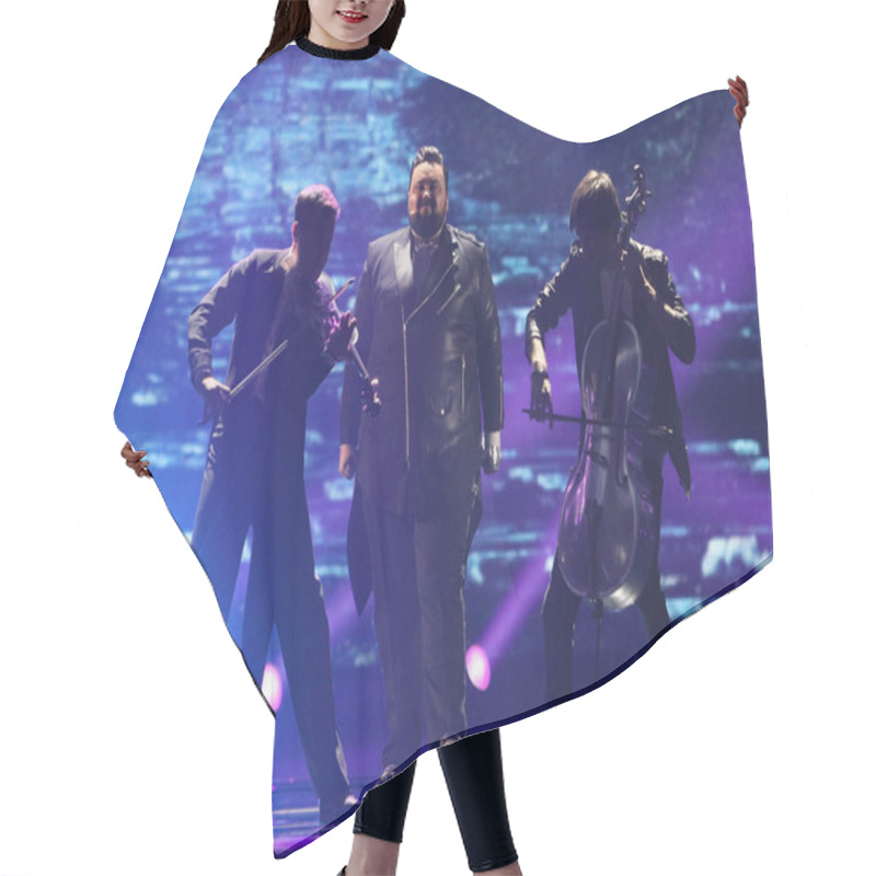 Personality  Jacques Houdek From Croatia Eurovision 2017 Hair Cutting Cape