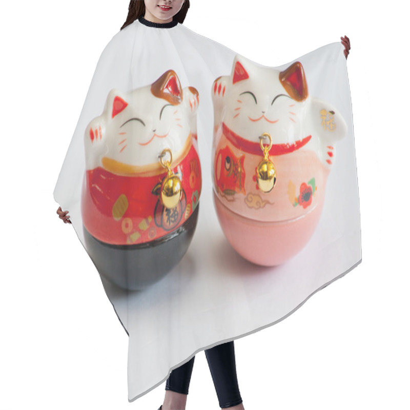 Personality  Lucky Cats Hair Cutting Cape