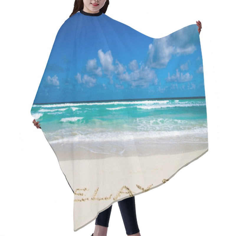 Personality  Beach Hair Cutting Cape