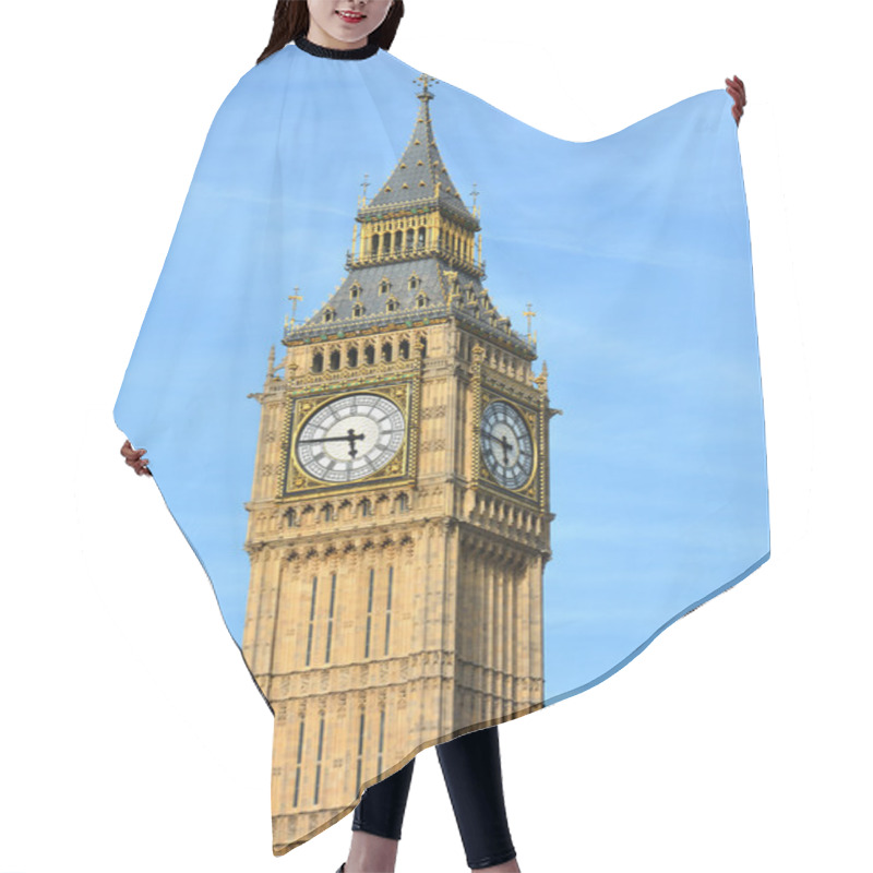 Personality  Big Ben, London Hair Cutting Cape