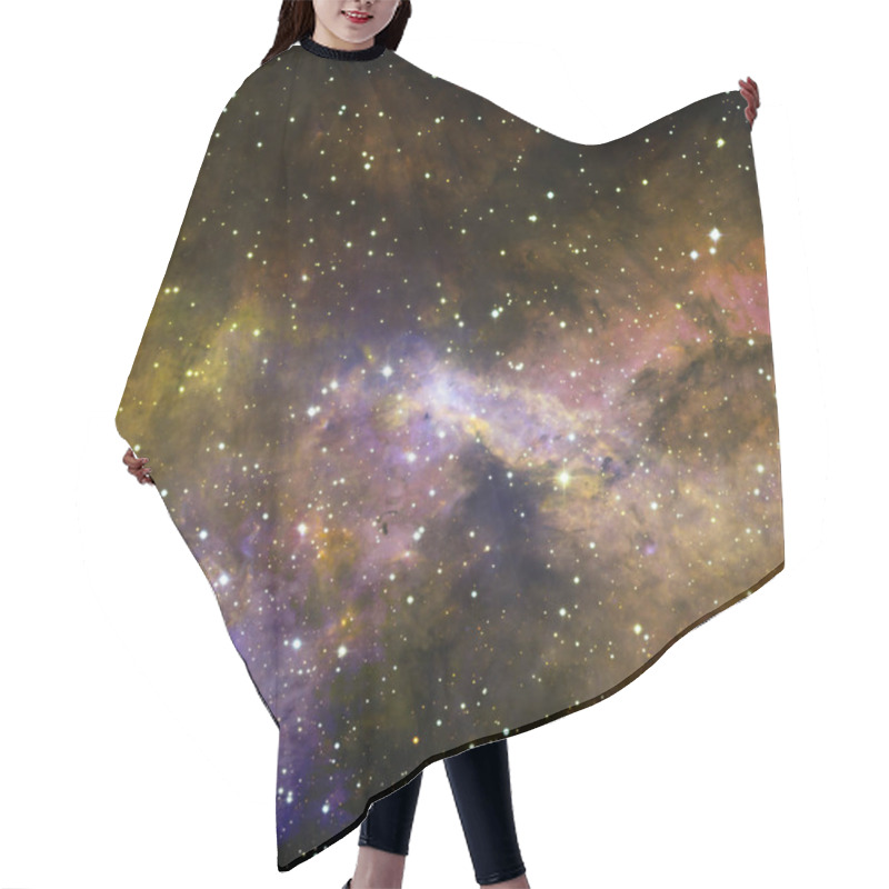 Personality  Beautiful Nebulaes In Outer Space. Elements Of This Image Furnished By NASA Hair Cutting Cape