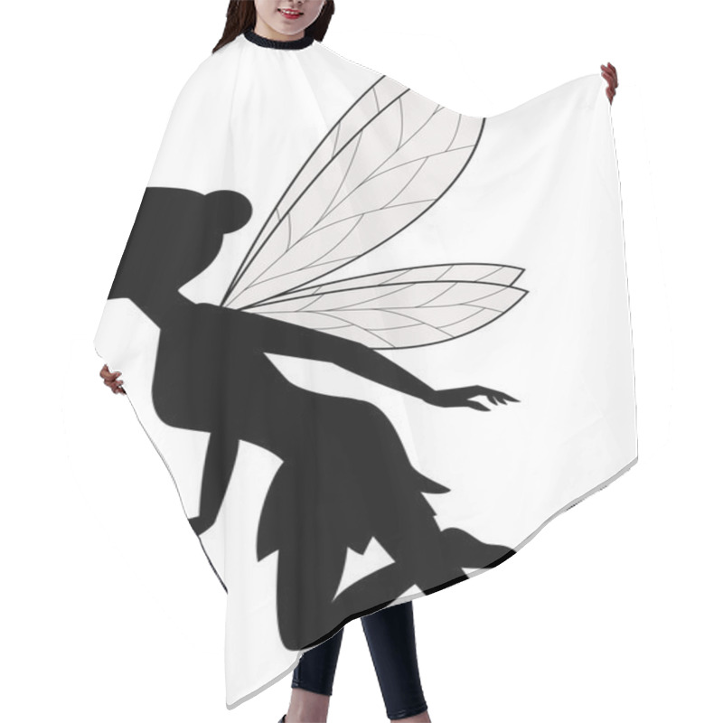 Personality  Cute Fairy Flying Hair Cutting Cape